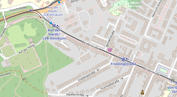 Heilpraktiker auf Karte