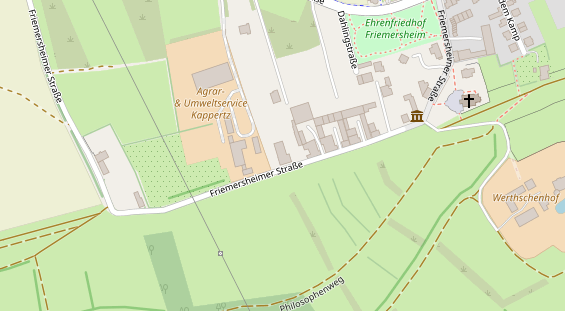 Heilpraktiker auf Satellitenbild