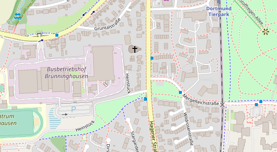 Heilpraktiker auf Satellitenbild