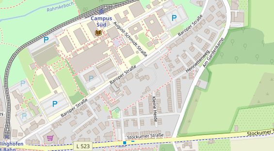 Heilpraktiker auf Satellitenbild