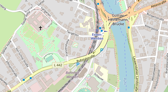 Heilpraktiker auf Satellitenbild