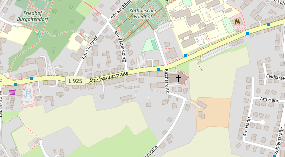 Heilpraktiker auf Satellitenbild