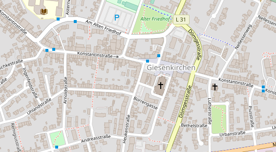 Heilpraktiker auf Satellitenbild