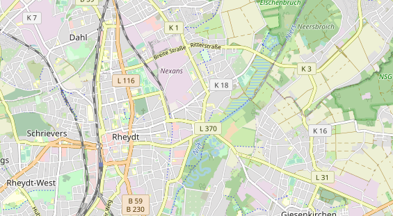 Heilpraktiker auf Karte