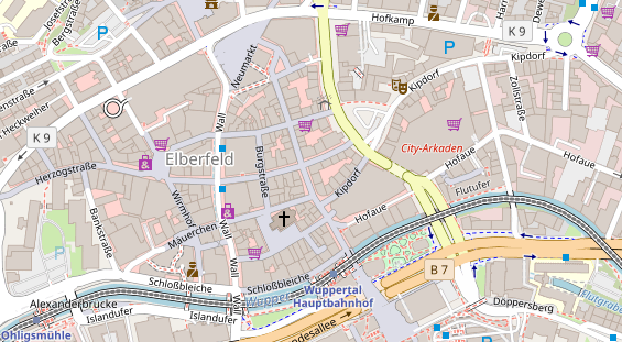 Heilpraktiker auf Satellitenbild