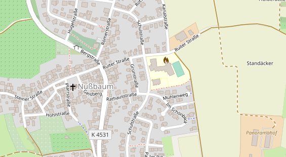 Heilpraktiker auf Satellitenbild