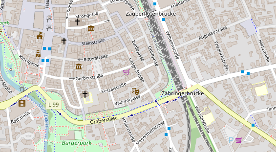 Heilpraktiker auf Satellitenbild