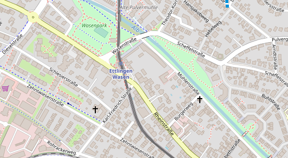 Heilpraktiker auf Satellitenbild