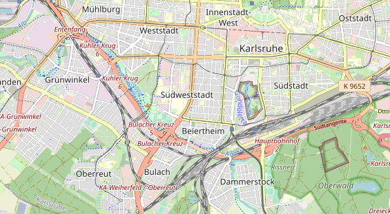 Heilpraktiker auf Karte