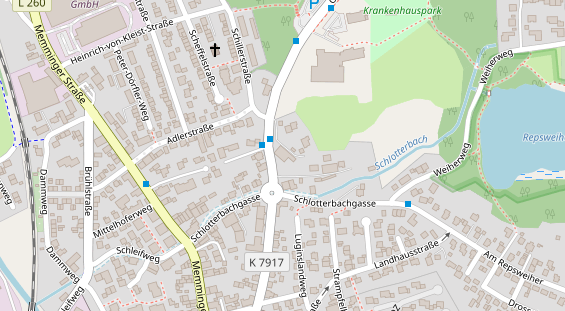 Heilpraktiker auf Karte