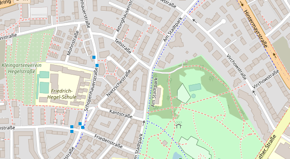 Heilpraktiker auf Satellitenbild