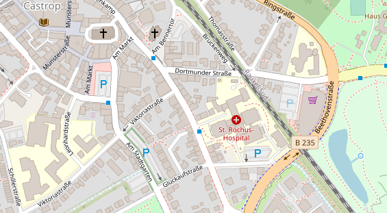 Heilpraktiker auf Karte