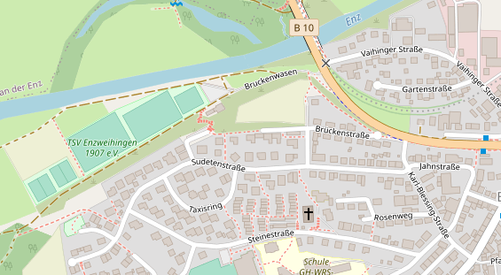 Heilpraktiker auf Satellitenbild