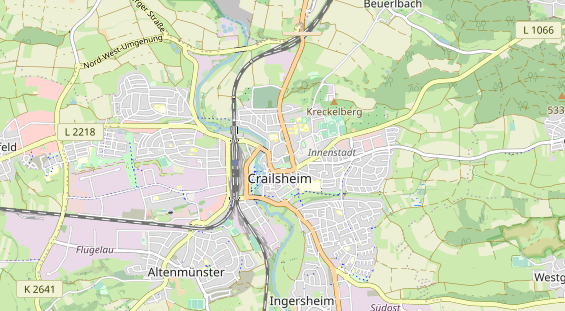 Heilpraktiker auf Karte