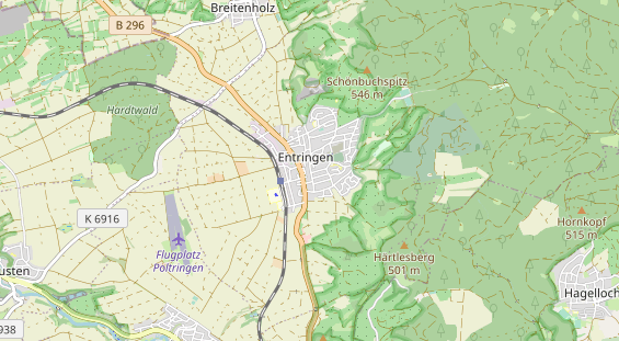 Heilpraktiker auf Karte