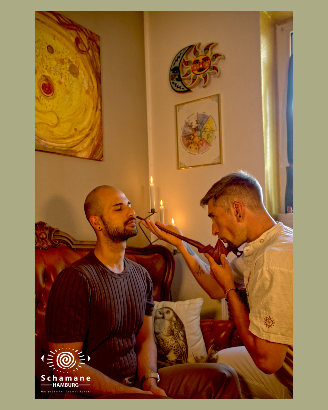 Heilpraktiker - Schamane Hamburg - Heilpraktiker Thomas Börner: Energetische Reinigung mit Mapacho - Schamane Hamburg - Heilpraktiker Thomas Börner