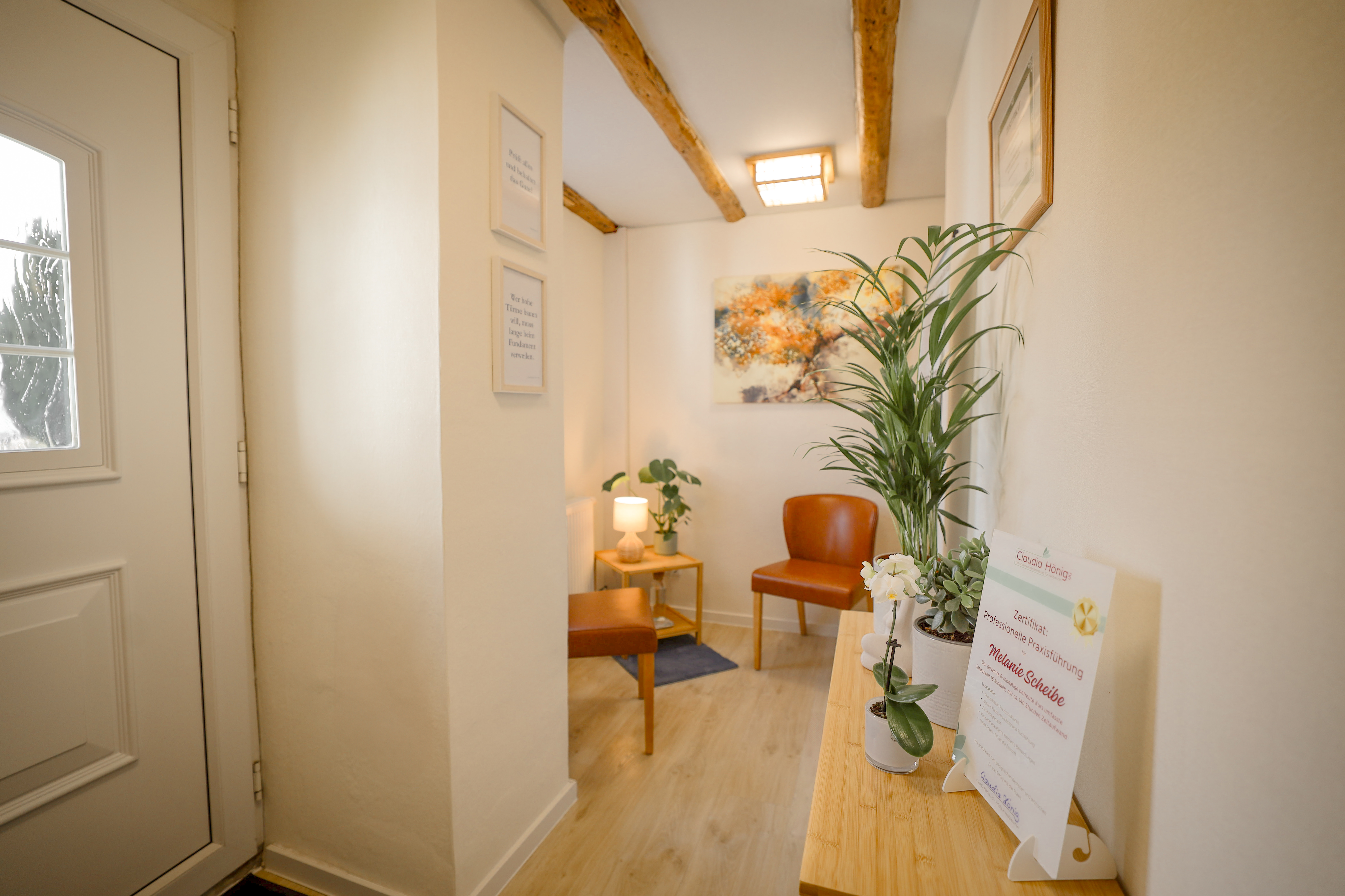 Heilpraktiker finden - Zeitz - Wartebereich - Praxis für Naturheilkunde Melanie Scheibe